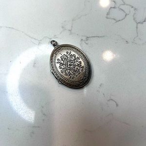 Silver locket